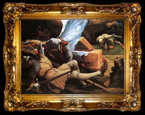 framed  Matthias Grunewald The Resurrection, ta009-2